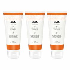 globus naturals glycolic acid face wash