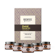 gold sheen facial kit