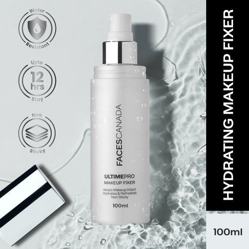 FACES CANADA Ultime Pro Makeup Fixer, 100 ml | Long Lasting Makeup Setting Spray | Keeps Makeup Intact | Hydrates, Soothes & Refreshes Skin