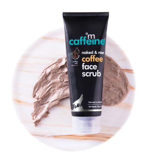 mCaffeineA Coffee Face Scrub for Fresh & Glowing Skin (100gm) |Coffee With Vitamin e| Normal to Oily Skin