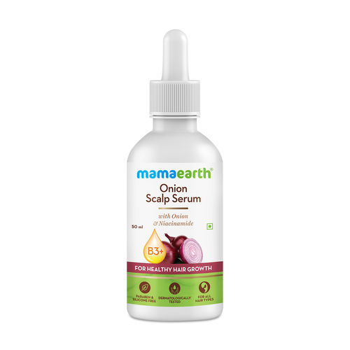 Mamaearth Onion Scalp Serum with Onion & Niacinamide for Healthy Hair Growth (50 ml)