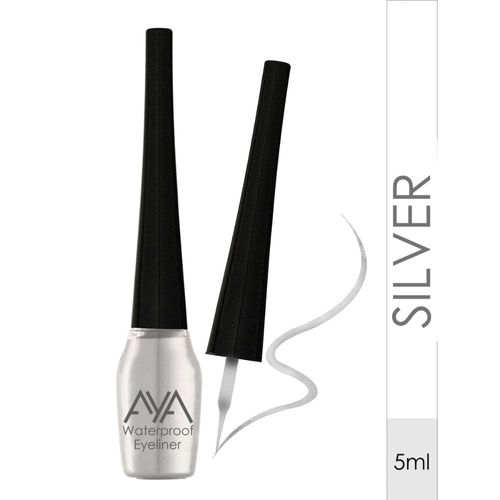 AYA Waterproof Eyeliner, Silver (5 ml)