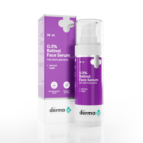 The Derma co.0.3% Retinol Face Serum for Younger-Looking & Spotless Skin - 30 ml