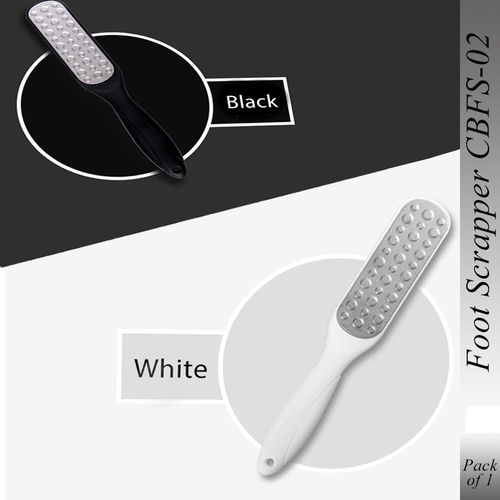 Chaoba Professional Foot Rubbing artifact to remove dead calluses foot scrubber skin grinder Black(CBFS-02)(Color May Vary)