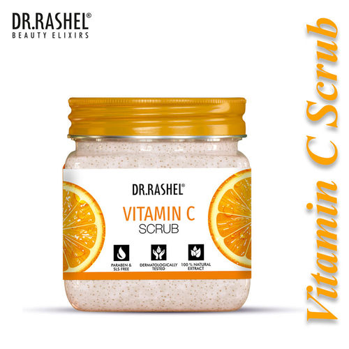 Dr.Rashel Skin Whitening Vitamin C Face and Body Scrub For All Skin Types (380 ml)
