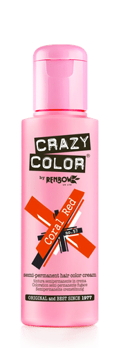 CRAZY COLOR CORAL RED-57 - 100 ML Bottle
