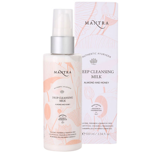 Mantra Herbals Deep Cleansing Milk Almond And Honey (100 gm)