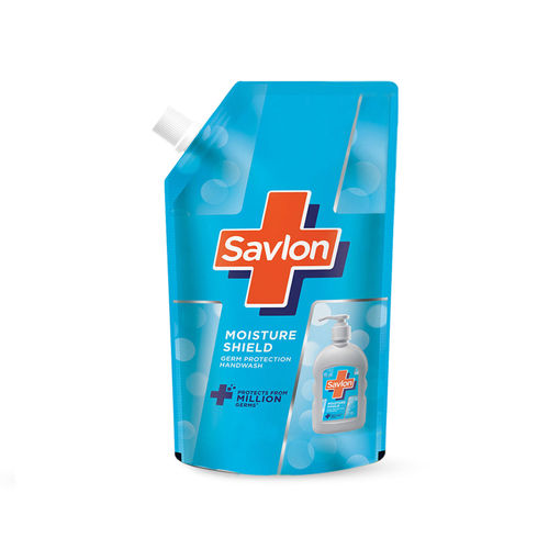 Savlon Moisture Shield Germ Protection Liquid Foaming Handwash Refill Pouch, 675 ml, Hand Wash for Soft Moisturized Hands, Soothes and Hydrates Skin