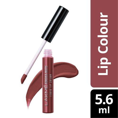 Lakme Forever Matte Liquid Lip Colour - Nude Dream (5.6 ml)