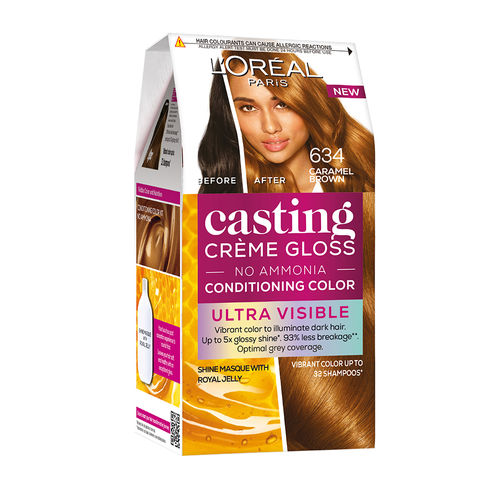 Buy Indus Valley Organically Natural Gel Light Brown  Hair Color -(220  g) Online | Purplle