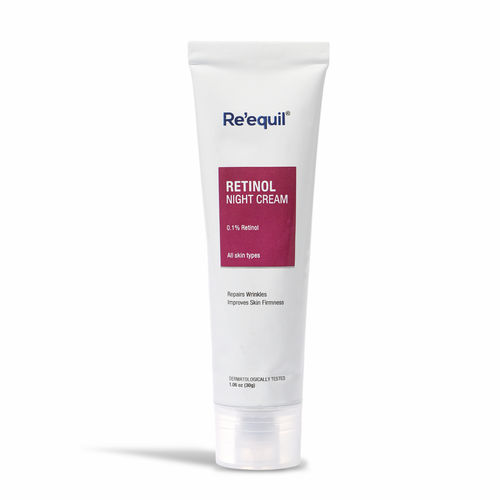 Re'equil 0.1% Retinol Night Cream For Wrinkles & Skin Tightening