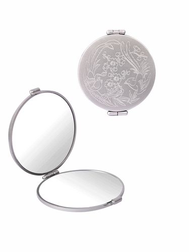 GUBB Dual Sided Mirror For Makeup With 5x Magnifier
