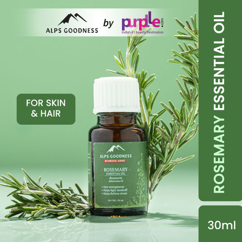 Alps Goodness Rosemary Essential Oil (30 ml) | For hair & skin | Controls Dandruff | Fights Acne