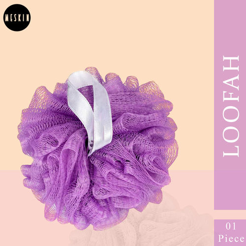 Meskin Round Loofah&nbsp;for Bathing, Soft Loofah For Shower Bath in Multi Color for Daily Use (Assorted Colors) 1 Pc