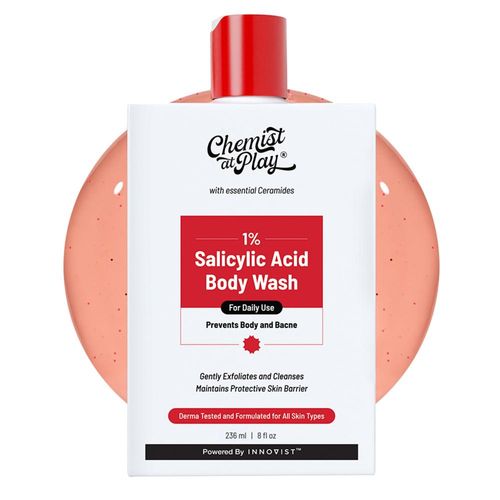 Chemist at Play 1 % salicylic acid Body Wash | 236 ml