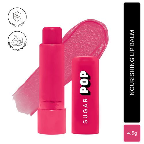 SUGAR POP Nourishing Lip Balm 06 Strawberry - 4.5 gm | Hydrating | Moisturizing | SPF Protection | Intense Care