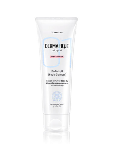 Dermafique Perfect pH Facial Cleanser – 100ml, Gently Remove Impurities, Ultra Mild Facial Cleanser | Soap, Paraben & Alcohol Free