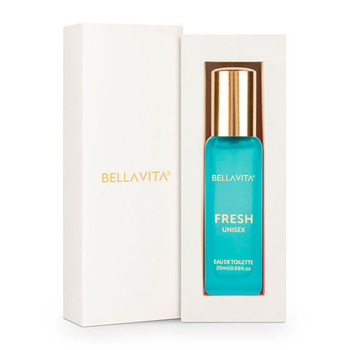 Bella Vita Luxury FRESH Eau De Toilette Perfume For Men & Women with Bergamot,Lavender & Ylang Ylang 20 ML
