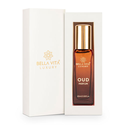 Bella Vita Organic OUD PARFUM UNISEX For Men & Women with Long Lasting Woody & Oriental Fragrance 20 ML