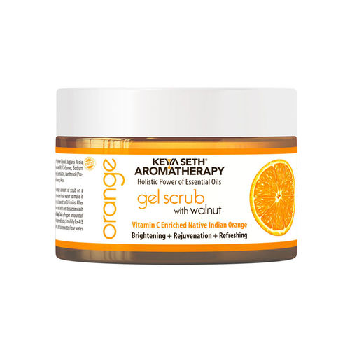 Keya Seth Aromatherapy, Orange Gel Scrub, Vitamin C Enriched, 160 gm