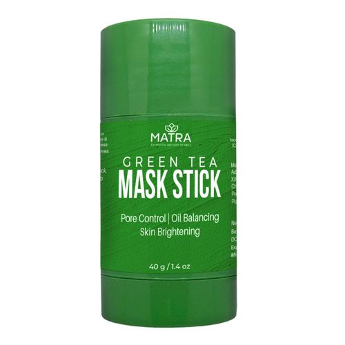 Matra Green Tea Cleansing Mask Stick for Oil Control, Blackheads & Anti Acne