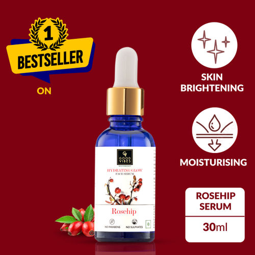 Good Vibes Rosehip Hydrating Glow Face Serum (30ml)