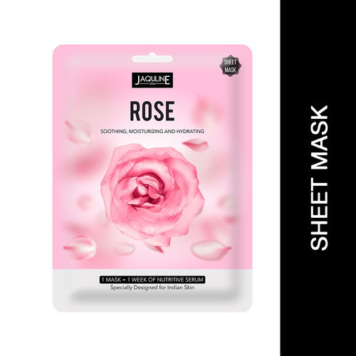 Jaquline USA Rose Sheet Mask ,1 Pc