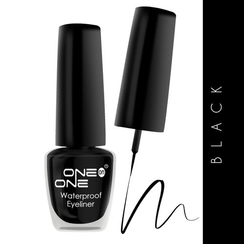 ONE on ONE 24 Hrs Long Lasting & Waterproof Eyeliner, Black (5 ml)