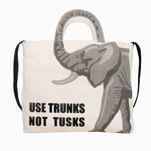 Colorbar Co-Earth The Trumpet Tote - Cloud White (740 gm)