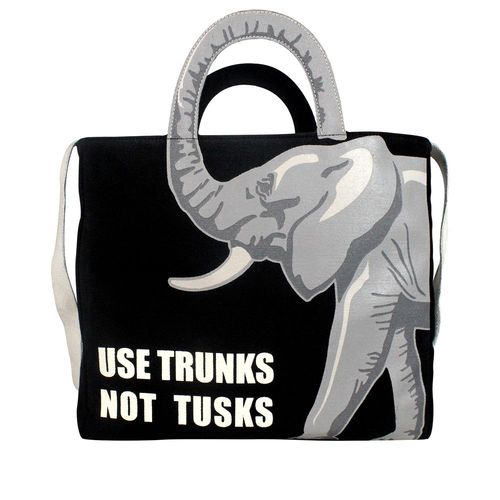 Colorbar Co-Earth The Trumpet Tote - Carbon Black (740 gm)