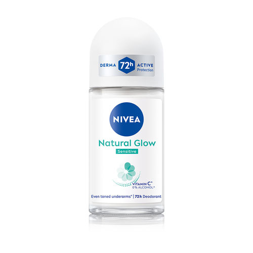 Nivea&nbsp;natural glow&nbsp;Sensitive Roll On (50 ml)