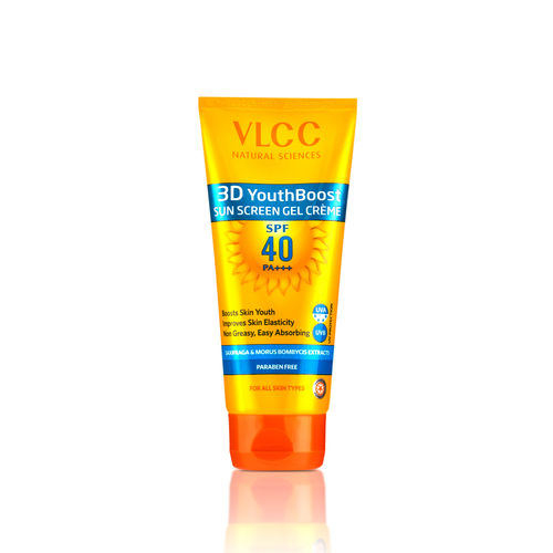 VLCC 3D Youth Boost SPF40 Sunscreen Gel Creme&nbsp;(125 gm)