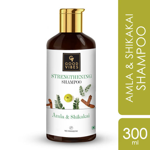 Good Vibes Amla Shikakai Strengthening Shampoo (300 ml)