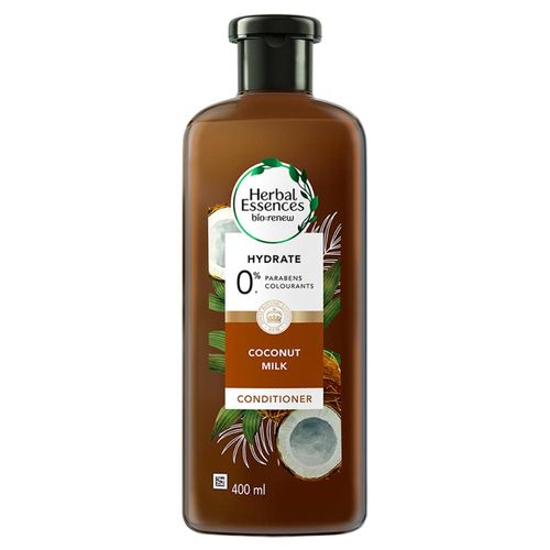 Herbal Essences bio:renew Coconut Milk CONDITIONER| No Parabens No Colourants, 400 ml