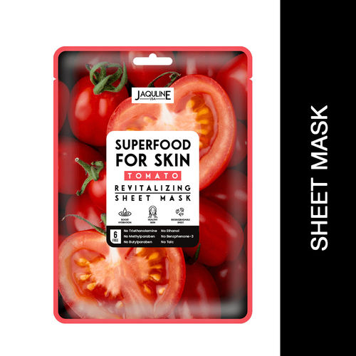Jaquline USA Superfood Sheet Mask: Tomato (25 ml)