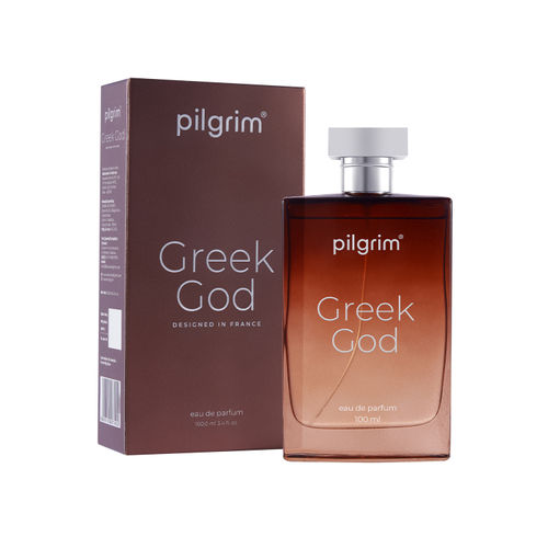 Pilgrim Greek God perfume for men (Eau de parfum) with smoky cedarwood & sandalwood | Long lasting perfume for men |Designed in France | 100 ml