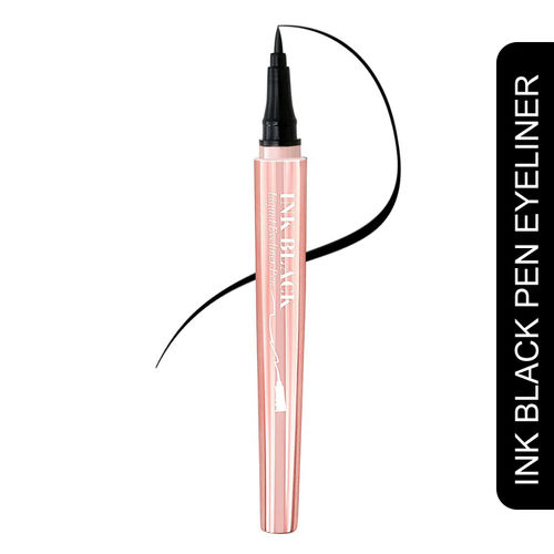 MARS Long Lasting Liquid Ink Black Pen Eye liner | Smudge Proof Eyeliner For Women | Matte Finish & Waterproof Eyeliner (1 ml) (Black Ink)