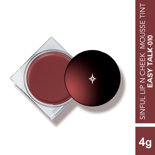 Colorbar Sinful Lip N Cheek Mousse Tint Easy Talk -010 - 4 gm