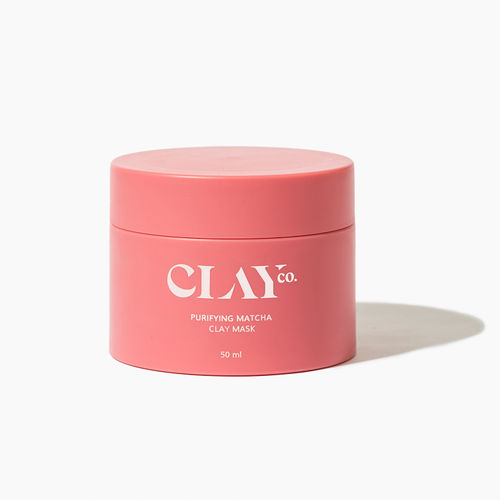 ClayCo Purifying Matcha Clay Mask - Reduce acne, Hydrate & Unclog pores 50 ml