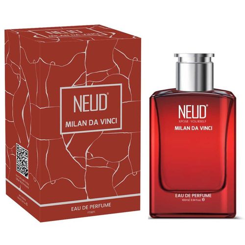 NEUD Milan Da Vinci Luxury Perfume for Cosmopolitan Men Long Lasting EDP - 1 Pack (100ml)