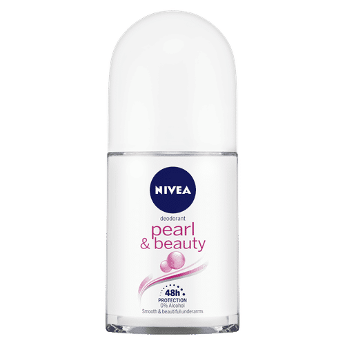 NIVEA Women Deodorant Roll on, Pearl & Beauty, 25 ml