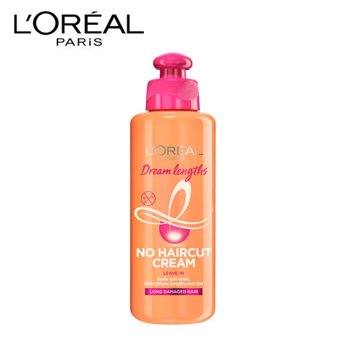 L'Oreal Paris Dream Lengths No Haircut Cream 200 ml Leave -A In Seals Split - Ends, Strengthens lengths and tips