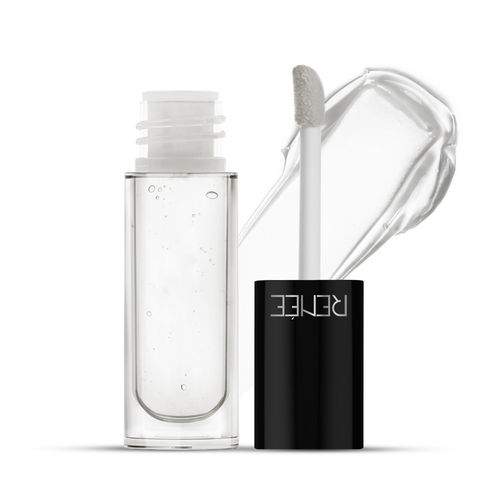 RENEE Hot Lips Clear Lip Gloss, Helps Archive Fuller & Supple Lips with High-Glossy Shine, Hydrates & Softens, Lightweight & Non Sticky Formula, Enriched with Vitamin E, 4.5 ml