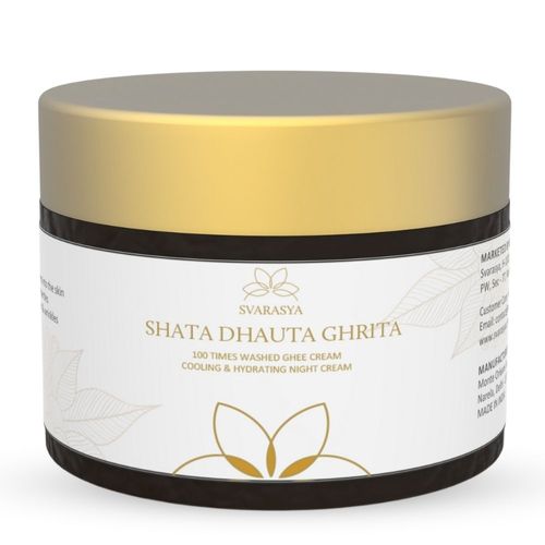 Svarasya Shata Dhauta Ghrita - Desi Ghee Moisturizer 50 gm