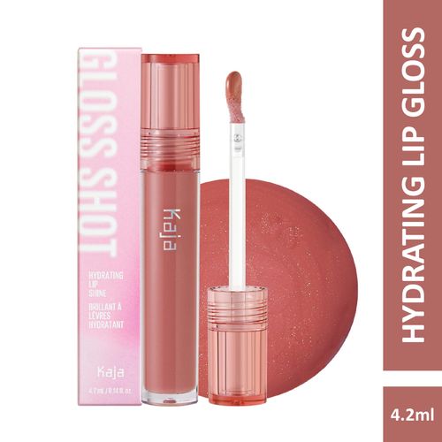 KAJA GLOSS SHOT | Hydrating Lip Gloss | 04 Pink Drink 4.2ml |Cruelty-free, Vegan, Paraben-free, Sulfate-free, Phthalates-free, K-Beauty, Korean Beauty