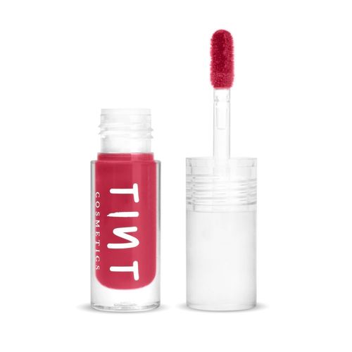 Tint Cosmetics Berry Pink Hydrating Liquid Lipgloss, Glossy Finish & Soft Creamy, Berry Pink, 2.5ml