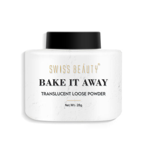 Swiss Beauty Bake It Away Loose Powder Translucent Powder 02 - 28 gm