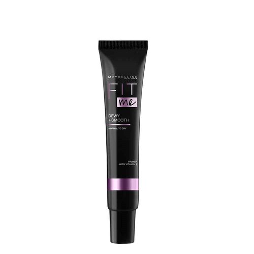 Maybelline New York Fit Me Primer, Oil free and Non Comedogenic Formula - Dewy+Smooth Primer|30 ml