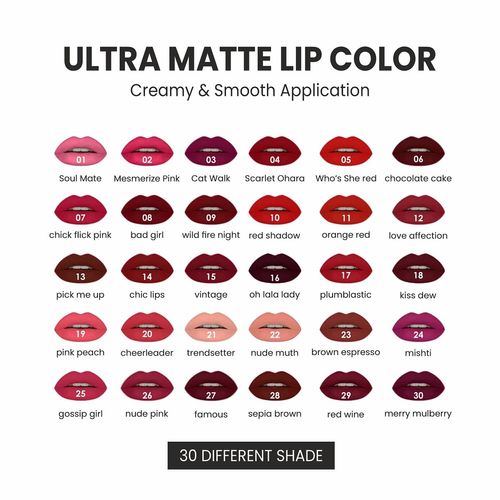 Verymiss Ultra Matte Lip Color - 27 Famous 3 ml