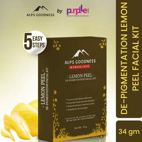Alps Goodness Peel DE-Pigmentation Facial Kit - Lemon (34 gm)